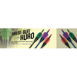 plumes naturelles shield 4" hann-bun kuro gateway